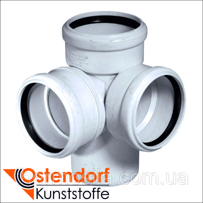 Ostendorf SKOLAN Хрестовина 87* DN 110/110/110 SKED
