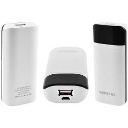 Power Bank SAMSUNG 6000mAh USB(1A), індикатор заряду -138 (2400mAh)