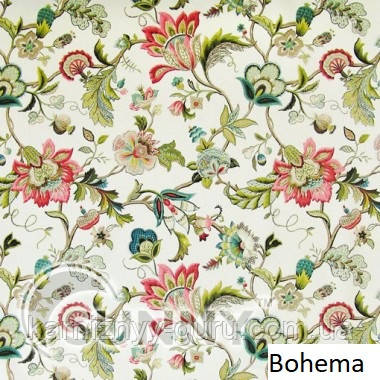 Рулонні штори для вікон у відкритій системі Sunny, тканина - Bohema, фото 1