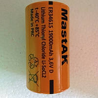 Батарейка MastAK 3,6V R20 19000mAh ER34615M (Li-ion)