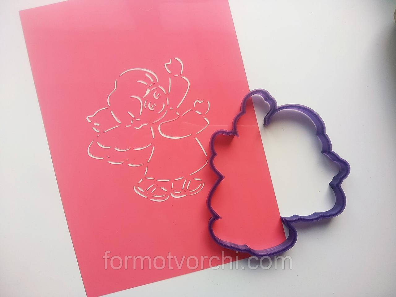 3D-формочки-вирубки для пряників "Ангел 13"