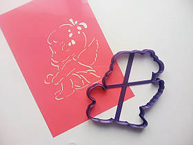 3D-формочки-вирубки для пряників "Ангел 16"