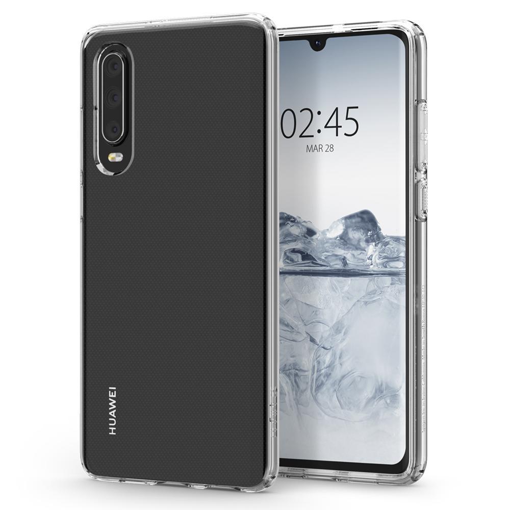 Чохол Spigen для Huawei P30 Liquid Crystal, Crystal Clear (L38CS25736)