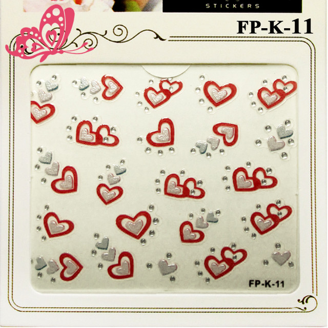 Самоклеючі Наклейки для Нігтів 3D Nail Sticrer FP-ДО-11 Червоні Сріблясті Сердечка зі Стразами Самоклеючі 3D Наклейки для нігтів Nail Sticrer серія FP-ДО-00 Метелики, Сердечка, Квіти і з Камінцями та Стразами, стікери для нігтів, стікери для манікюру, nail art (нейл-арт), наклейки для дизайну нігтів, стікер наклейки для швидкого красивого дизайну нігтів, за оптовими цінами, замовити та купити дешево оптом, дрібним оптом через інтернет магазин https://opt21.com з доставкою по всій Україні від Компанії Маргарита місто Дніпро.