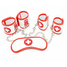 БДСМ набір медсестри Naughty Nurse Bondage Kit секс набір, фото 2