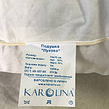 Подушка пухова 70х70 (90% пуху) "Karolina", фото 6
