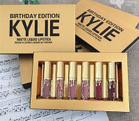 Набор помад Kylie Birthday edition 6 в 1