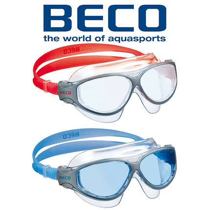 Окуляри для плавання дитячі окуляри для басейну BECO Natal 9968 12+, фото 2