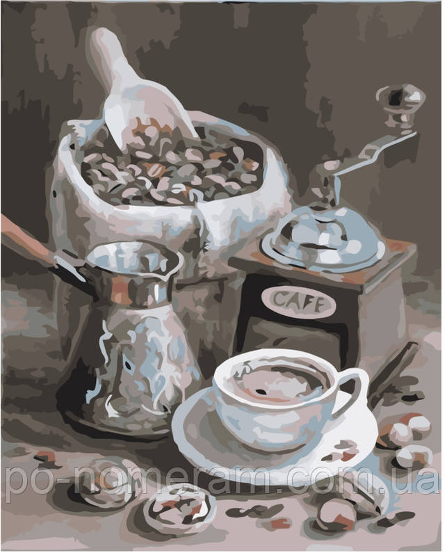 картини за номерами ранкова кава купити в Києві