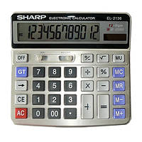 Калькулятор Sharp 2136, двойное питание