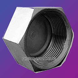 Заглушка під різьбу Ду 65 (2 1/2") AISI 304