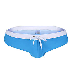 Чоловічі купальні плавки бріфи блакитного кольору