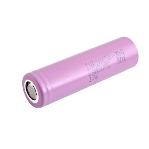 Акумулятор 18650-30Q, Samsung, 3000mAh, 3.7 V, высокотоковый, оригінал