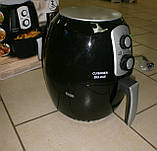 Нова сучасна аерофритюрниця без олії Cuisinier DeluxeGL-662 з Європи з гарантією, фото 4