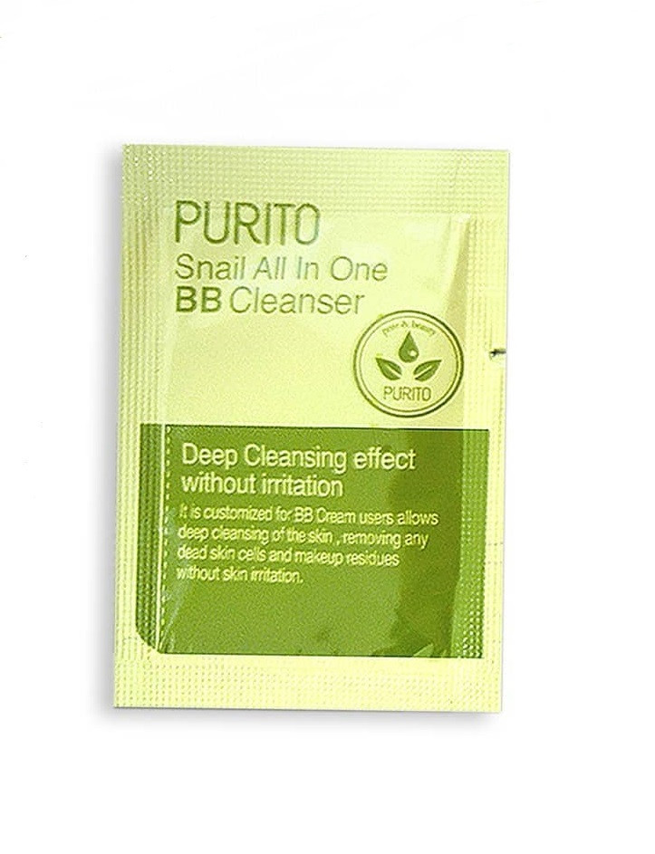 Purito Snail All In One BB Cleanser Очищаючий гель равликовий