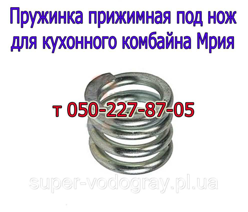 Пружинка притискна під ніж для кухонного комбайна Мрія, фото 1
