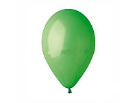 Шары воздушные пастель Зеленый 10"(26 см) 100шт.