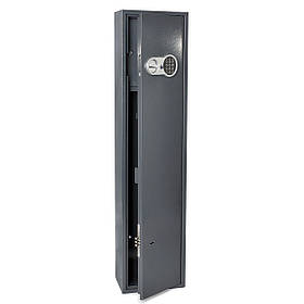 Сейф для зброї 130х29х20 см. Vertex Супер захист 2 замка для дому зброярні для зберігання зброї