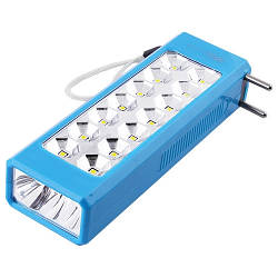 Ліхтар LUXURY 1018 TP, 3LED+14SMD