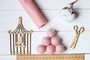 Кульки з вовни 2,5см