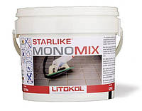 Litokol затирочный состав для керамики MONOMIX SMNTTN02.5 С.310 титановый 2,5 кг