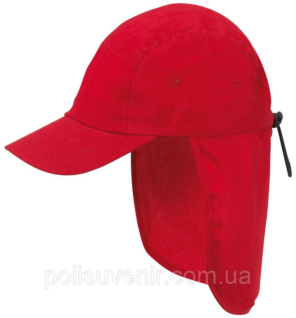 Бавовняна дитяча шапка з козирком