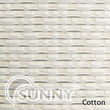 Рулонні штори для вікон у відкритій системі Sunny, тканина Cotton, фото 1