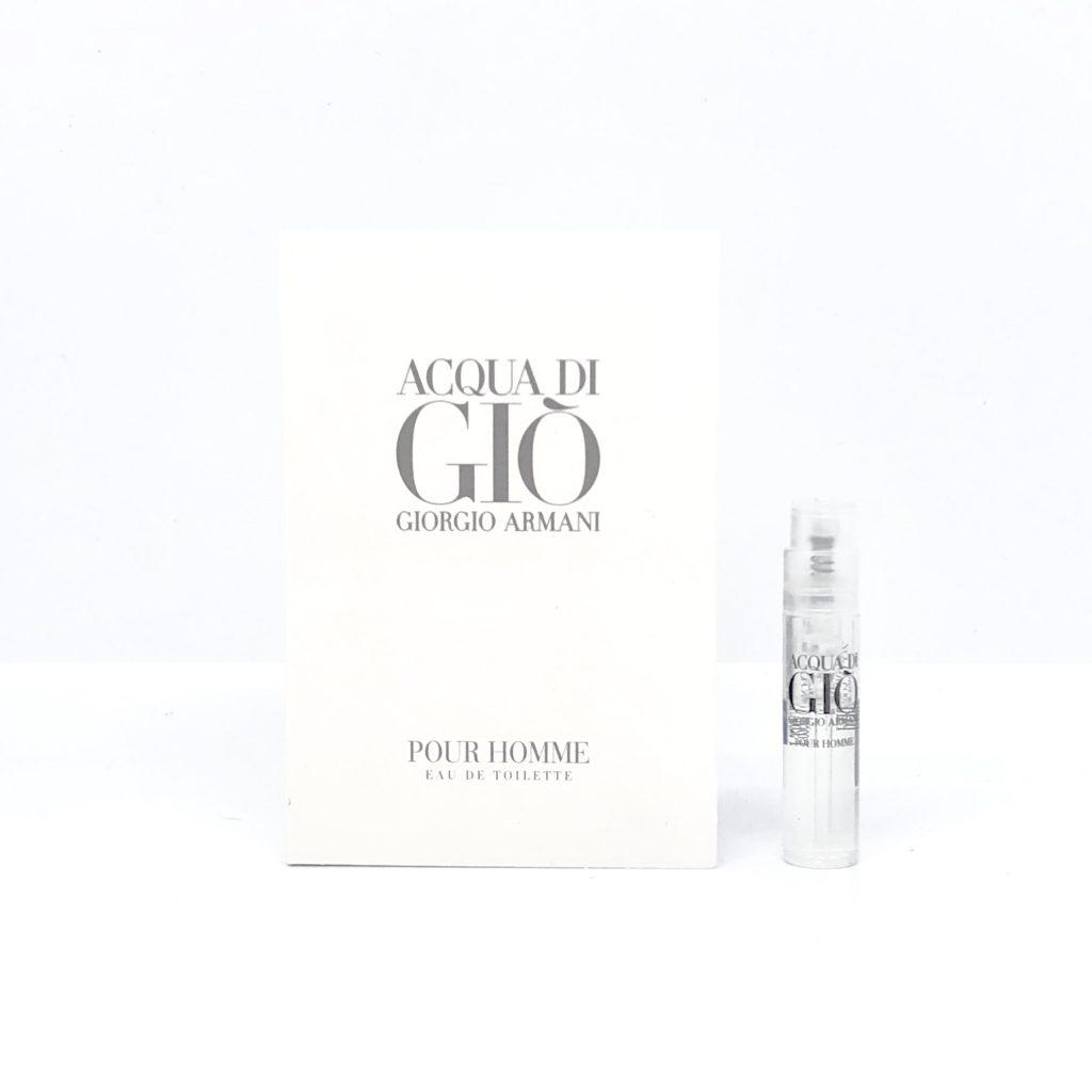 Пробник чоловічих парфумів Giorgio Armani Acqua di Gio Pour Homme 1,2ml оригінал, водяний цитрусовий фужерний аромат, фото 1