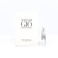 Пробник мужских духов Giorgio Armani Acqua di Gio Pour Homme 1,2ml оригинал, водяной цитрусовый фужерный