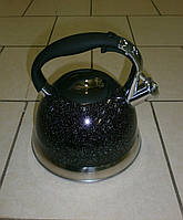 Новий чайник із металу на 3 л марки Rossner із Європи