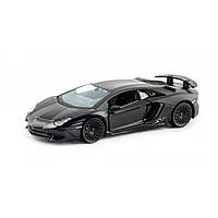 Машинка металлическая коллекционная Uni-Fortune LAMBORGHINI AVENTADOR LP 750-4 SV черная (554990M)