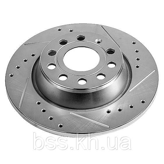 Диск гальмівний задній POWERSTOP EBR1202XPR для Volkswagen Passat B7