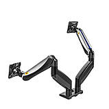 Настільний кронштейн для двох моніторів 22" - 27" NB F185A, фото 3