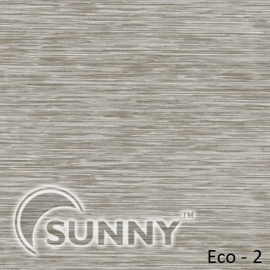 Рулонні штори для вікон у відкритій системі Sunny, тканина Eco, фото 1