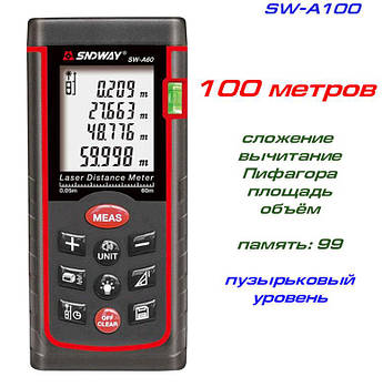 SNDWAY SW-A100 лазерна рулетка до 100 метрів