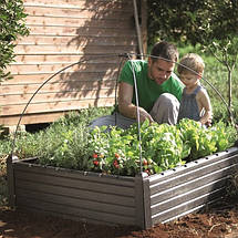 Грядка для рослин Keter Garden Bed, чорна, фото 3