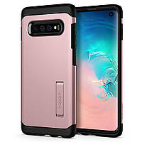 Чехол Spigen для Samsung Galaxy S10 Tough Armor, Rose Gold (605CS25807)