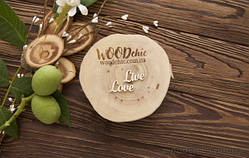 Чипборд Набір написів live love 