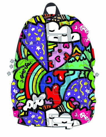 Рюкзак Madpax Artipacks Full Heart 2 Heart (M/ART/HEA/FULL), фото 1