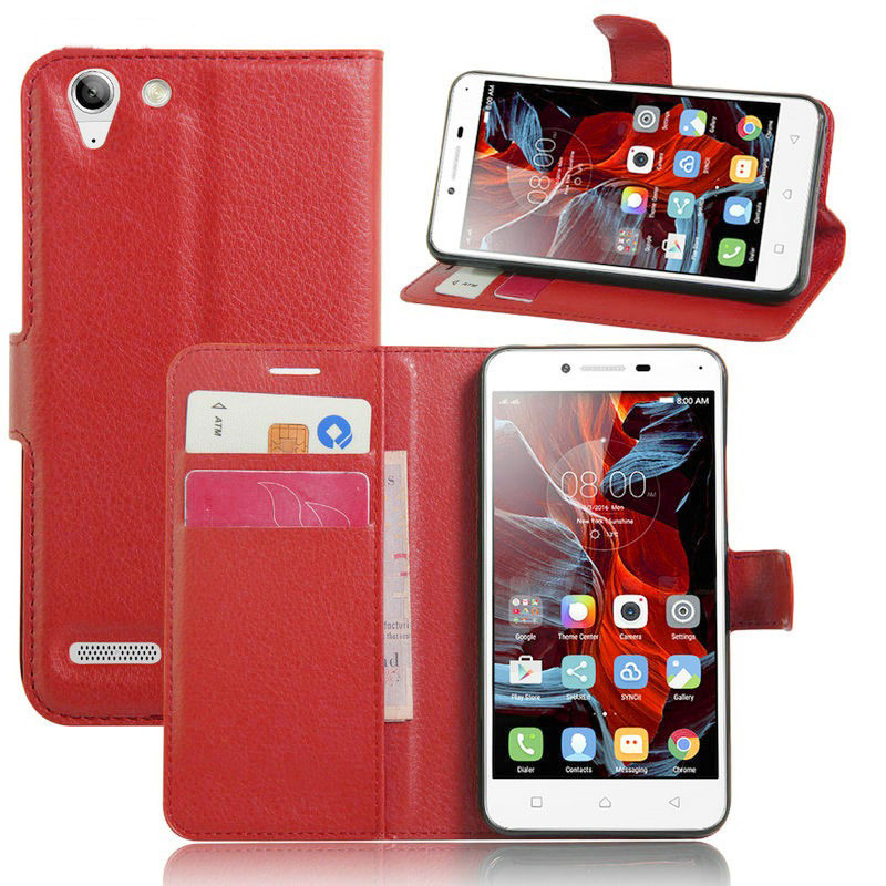 Чохол-книжка Litchie Wallet для Lenovo K5 / K5 Plus A6020 Червоний