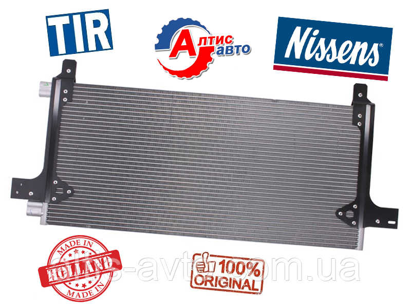 Радіатор кондиціонера MAN Tga, Tgl, Tgm, Tgx Nissens, 790X351X16 охолодження для вантажівок ман пічки