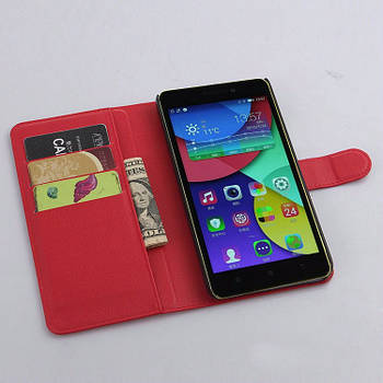 Чохол-книжка Litchie Wallet для Lenovo A7000 / K3 Note Червоний