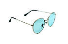 Окуляри Ray Ban Round Бірюзові, фото 4