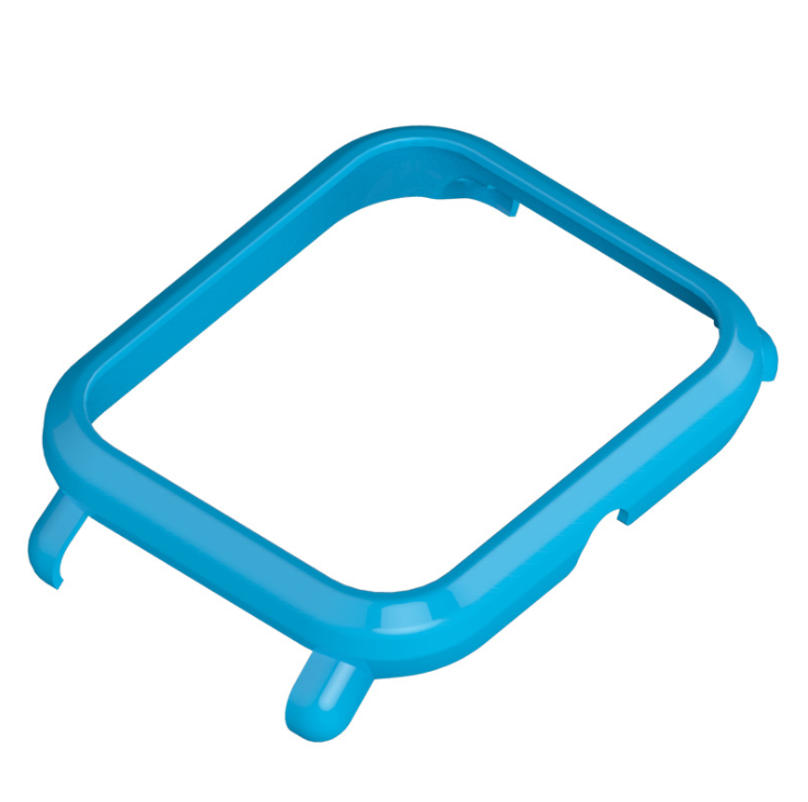 Захисний чохол MiJobs для Xiaomi Amazfit Bip / Lite пластиковий Блакитний 1589P, фото 1