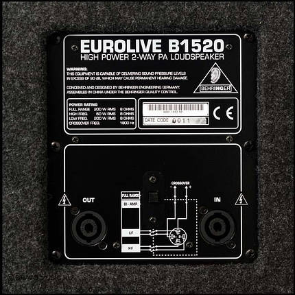 Акустична система Behringer B1520 PRO, фото 4