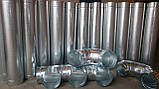 Круглі повітропроводи, цинкована, фото 2