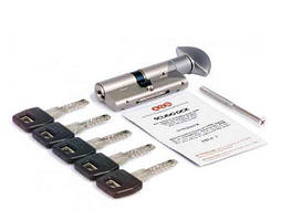 Циліндр AGB Scudo DCK 65 мм (30x35) ручка-ключ латунь