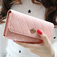 Жіночий гаманець Xiniu світло-рожевий Original, портмоне, гаманець 