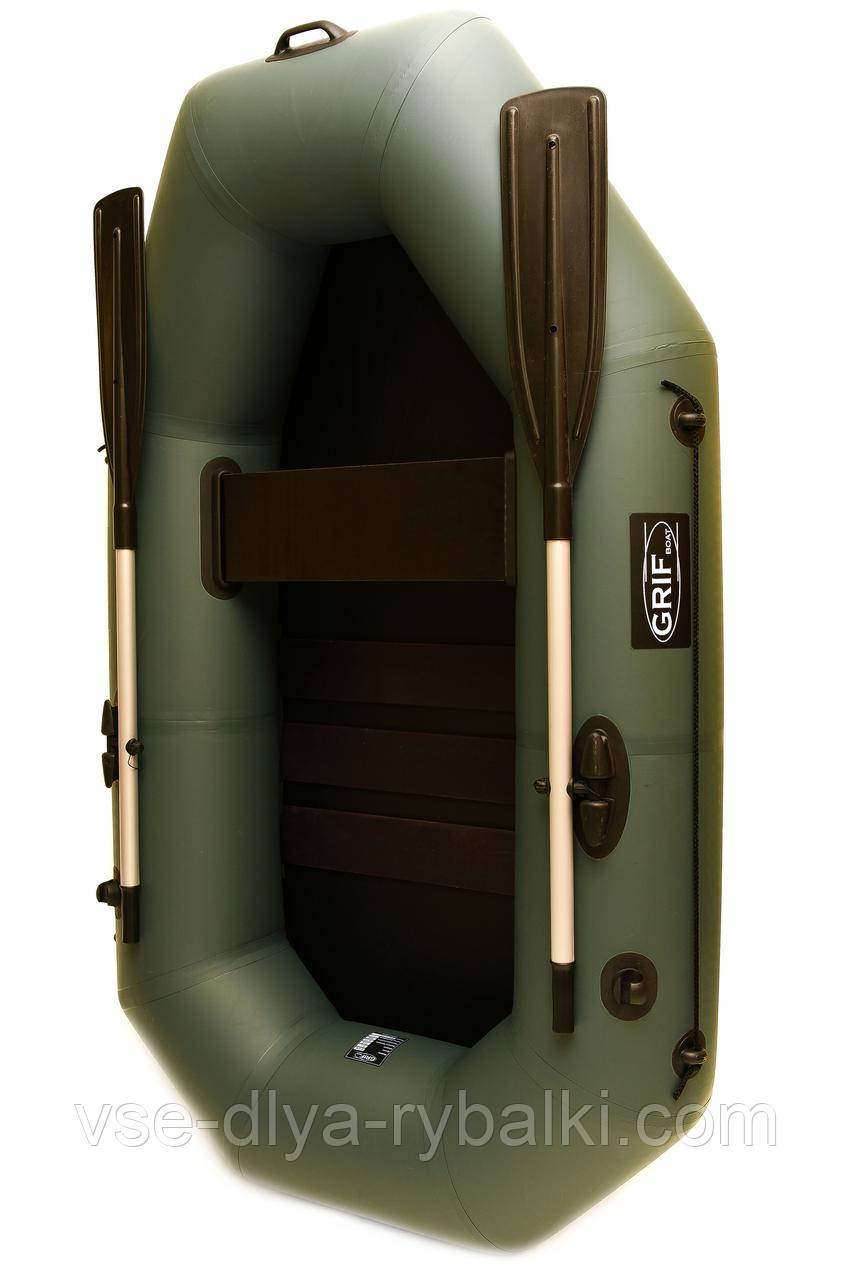 Лодка пвх надувная одноместная Grif boat G-190, фото 1