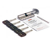 Цилиндр AGB Scudo DCK 65 мм (35x30) ручка-ключ мат.хром
